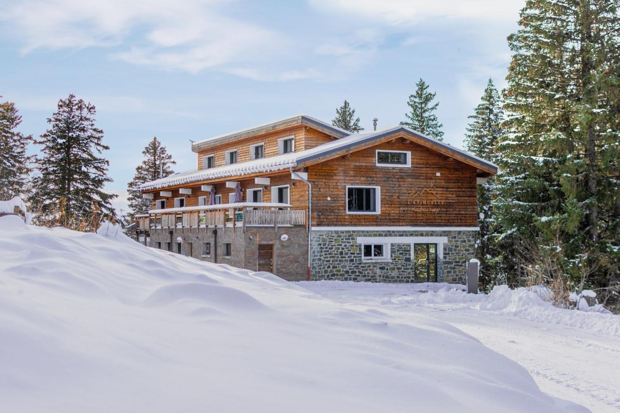 L'Etincelle Mountain Lodge ฌ็องรุส ภายนอก รูปภาพ